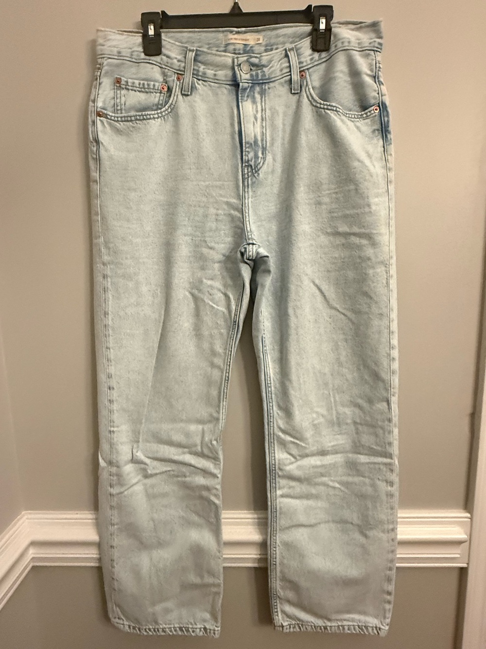 Levi’s Low Pro Straight jeans, EUC,